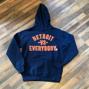 HOST PICK!!!!!  Men’s Detroit Versus Everybody Hoodie